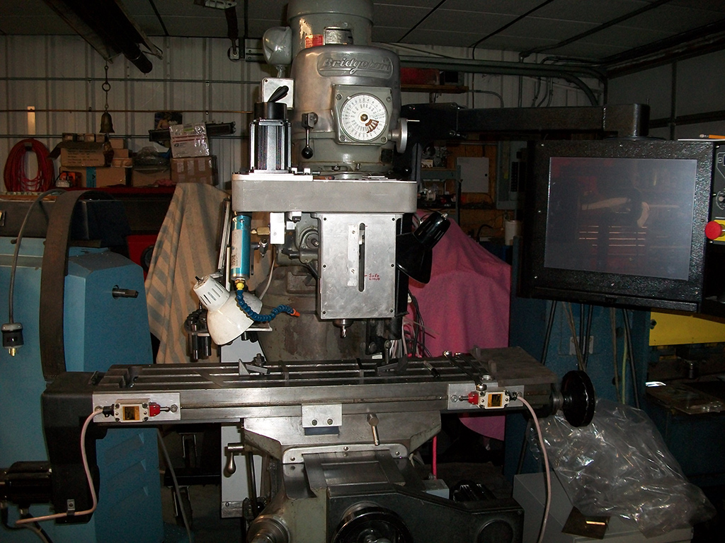 A CNC mill retrofitted by Rich.