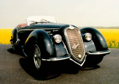 This 1938 Alfa Romeo 2.9 8C also has a spider body.