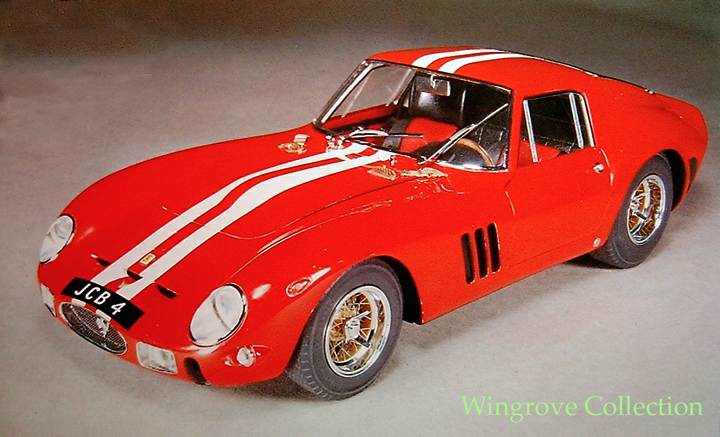 A 1963 Ferrari 250 GTO at 1/15 scale.