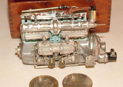 An alternate view of the Alfa engine.