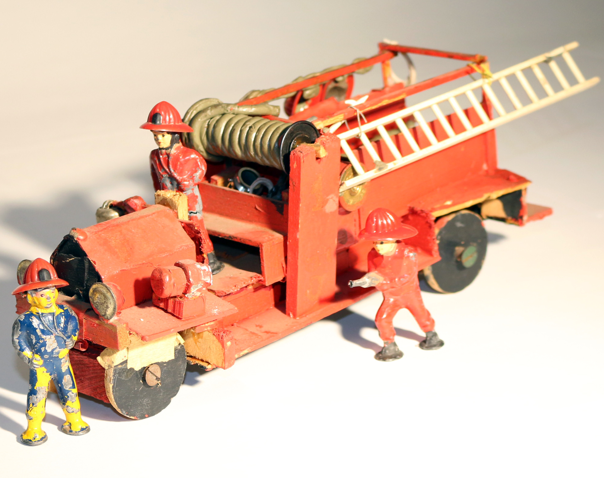 John's first fire engine model.