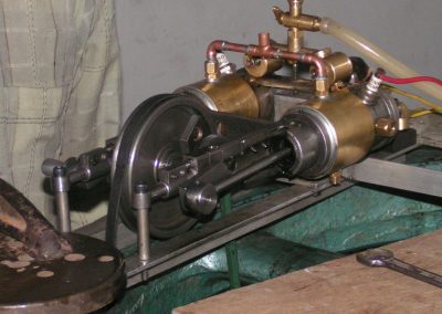Alternate view of the Quadricycle engine.