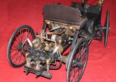 Alternate photo of the Quadricycle on display.