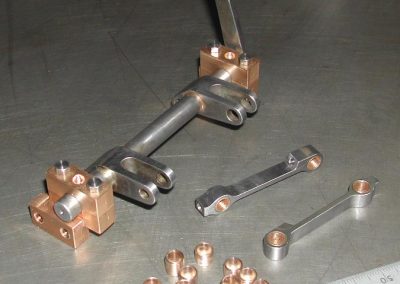 Parts for the Allen valve motion.