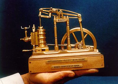 Model of a "Mary" beam engine.