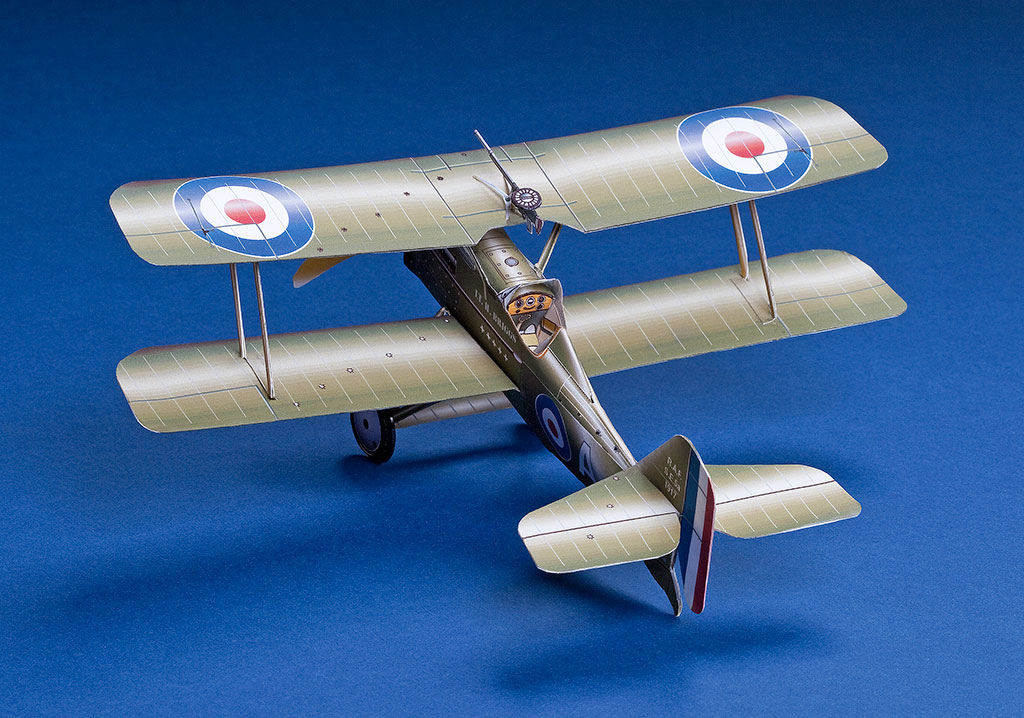 RAF S.E.5 Paper Airplane