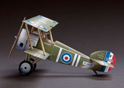 Side view of the Sopwith Camel (British) (1917).