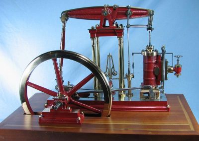 Center view of the Mary beam engine.