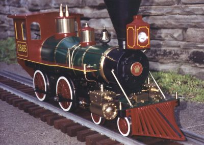 Here is Ron's 1" scale Virginia engine.