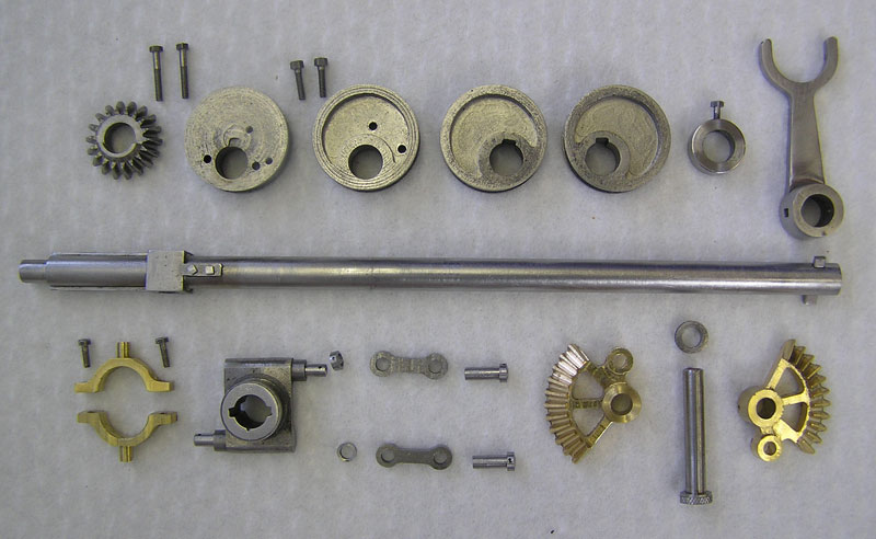 More miniature parts for the Monitor engine.