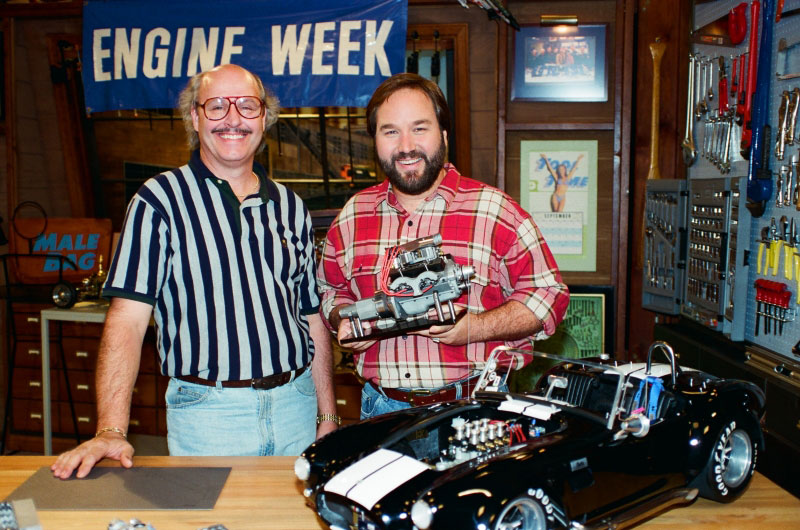 Gary with Richard Karn, from Home Improvement. 