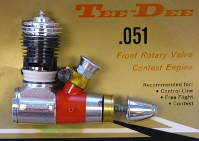 The Cox Tee Dee .051 engine.
