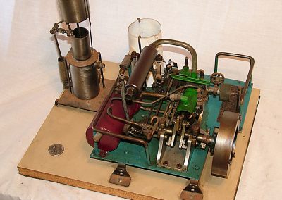A steam plant model built by Clarry.