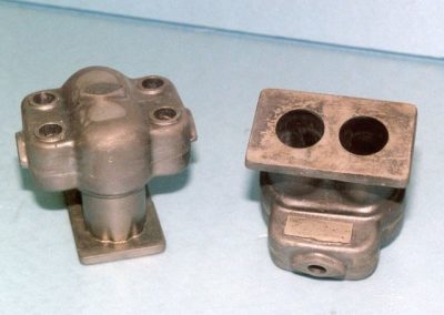 Castings after some machining.