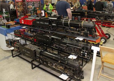 Chucks engines on display at the NAMES Expo.