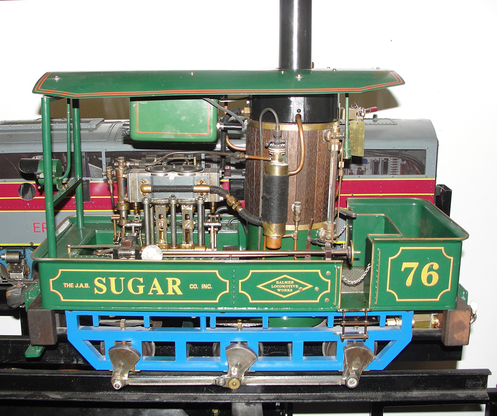 Balmer's 0-6-0 "Sugar" plantation engine. 