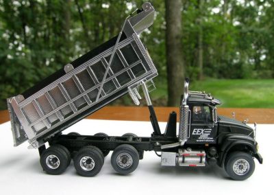 One of Joe's scale model dump trucks.