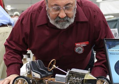 Ken with his finished Model T.
