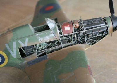 David's 1/24 scale Hawker Hurricane.