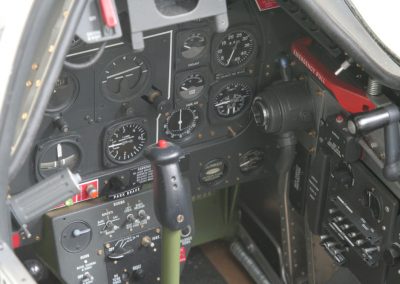 More details from the cockpit.