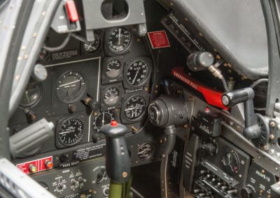 A look at the finished cockpit.
