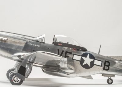 The finished P-51D.