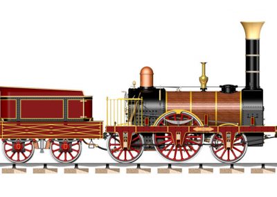 Another unique locomotive CAD made by Bill.