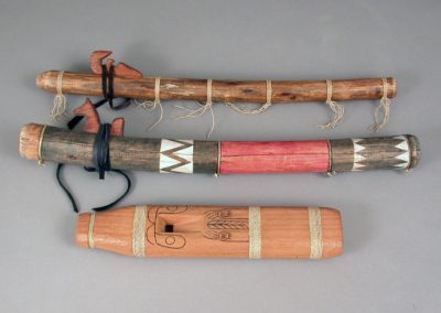Some more traditional flutes made by Bill.