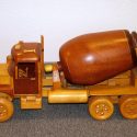 Wooden Cement Truck 