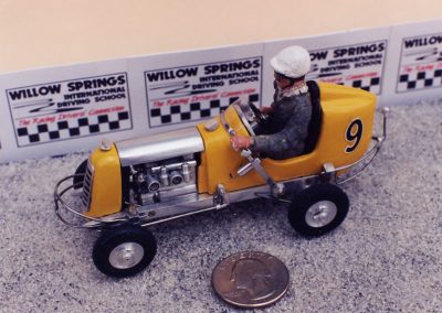 Scotty's second CO2-powered race car.
