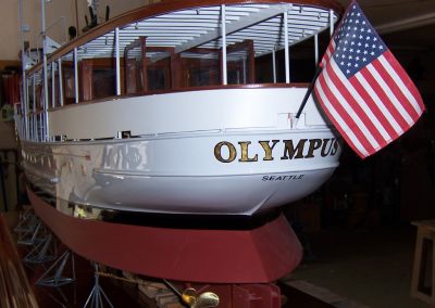 A close-up of the Olympus rear.