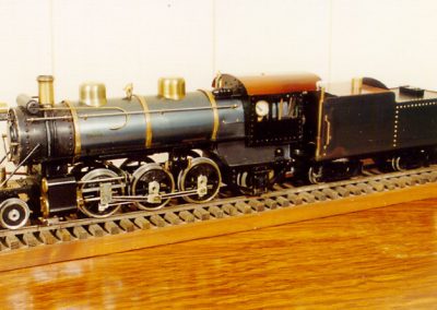 A Prairie type locomotive built by Rudy.