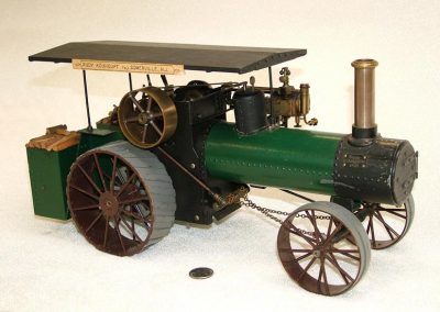 A different scale model steam tractor from Rudy.