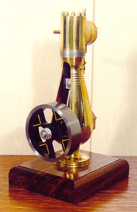 Brass Vase Vertical Steam Engine