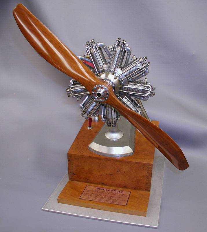 1/6 Scale Bentley BR2 Rotary Aircraft Engine