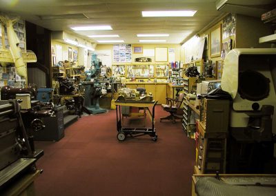 Another look inside Lou's shop.