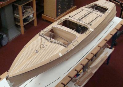 More progress on the Gar Wood hull.