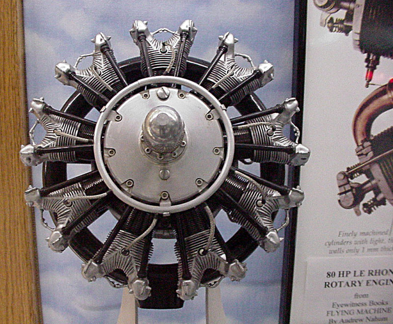 A miniature Thompson Tarantula radial engine built by Robert.