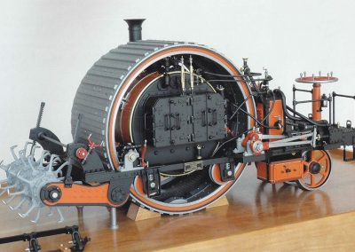 Cherry's scale model 1863 Blackburn agricultural engine.