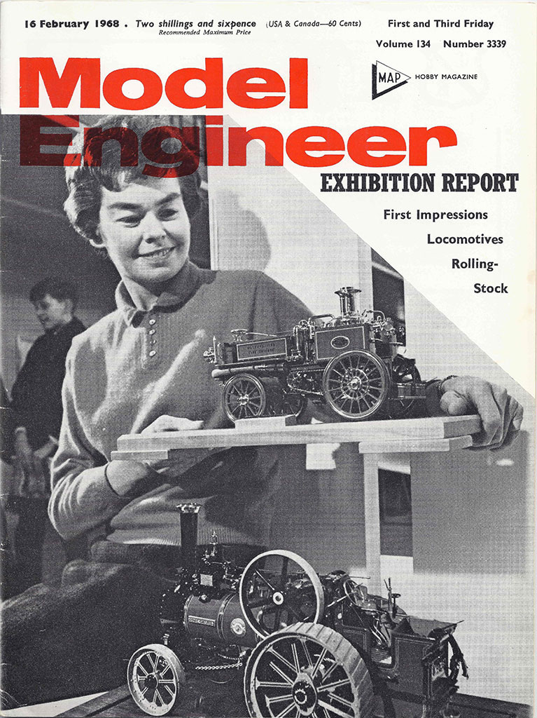 Cherry Hill on the cover of Model Engineer magazine.