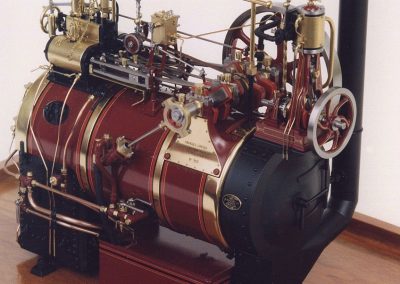 Cherry's scale model 1934 Savage fairground engines.