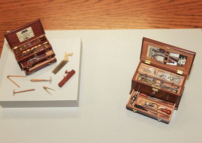 Miniature tool box and machinist's chest.