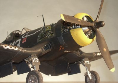 A front view of the Corsair.