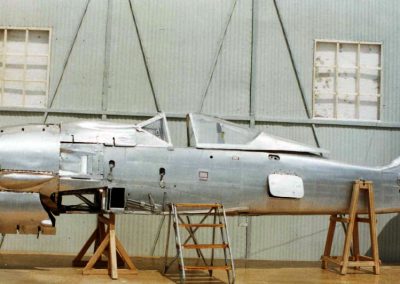 Guillermo’s Fw 190 A under construction.