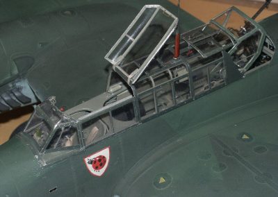 Bf 110 canopy details.