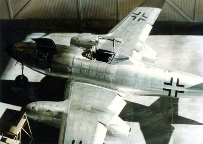 Guillermo’s 1/15 scale model of a German Messerschmitt Me 262.