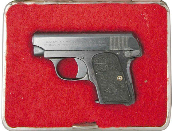 Another 1/3 scale Colt .25 automatic pistol.