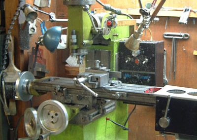 David designed and built this small milling machine.