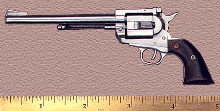 David built this Ruger revolver at 1/3 scale. 