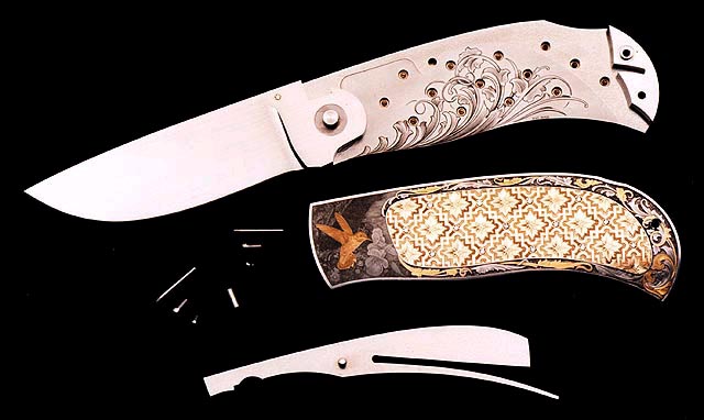 A full view of the Lindsay-Lindsay #3 knife. 